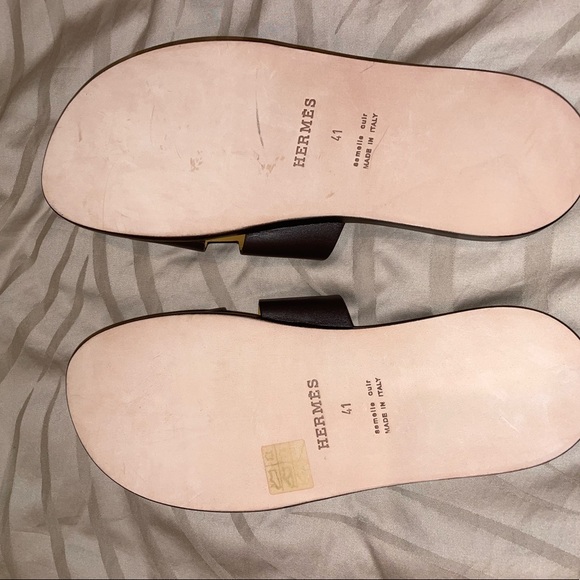 Mens Hermes Izmir sandals, brand new, never worn, dust bag included. - Picture 6 of 6